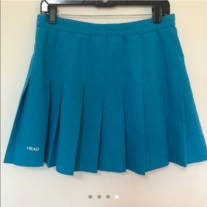 Vintage Pleated Athletic Skirt